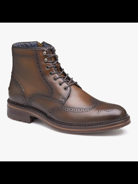 Johnston & Murphy Other - Johnston & Murphy Men’s Wingtip Oxford Boots – Size 12 (Regular) – Like New